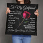 To My Girlfriend Classic Pillow I Know The Distance Is Hard