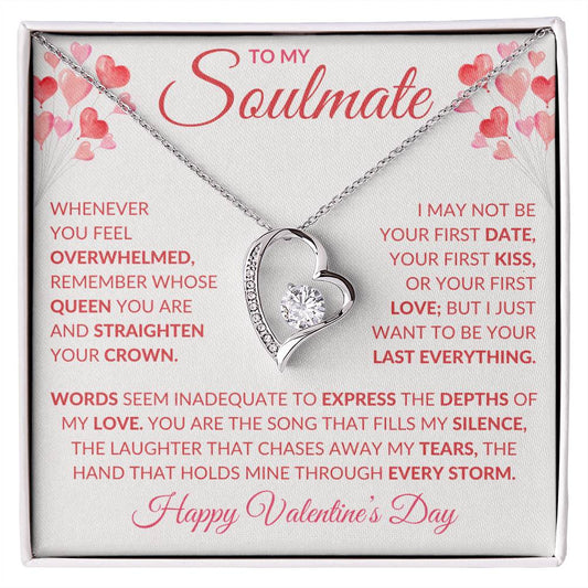 To My Soulmate Whenever You Feel Overwhelmed Remember Whose Queen You Are