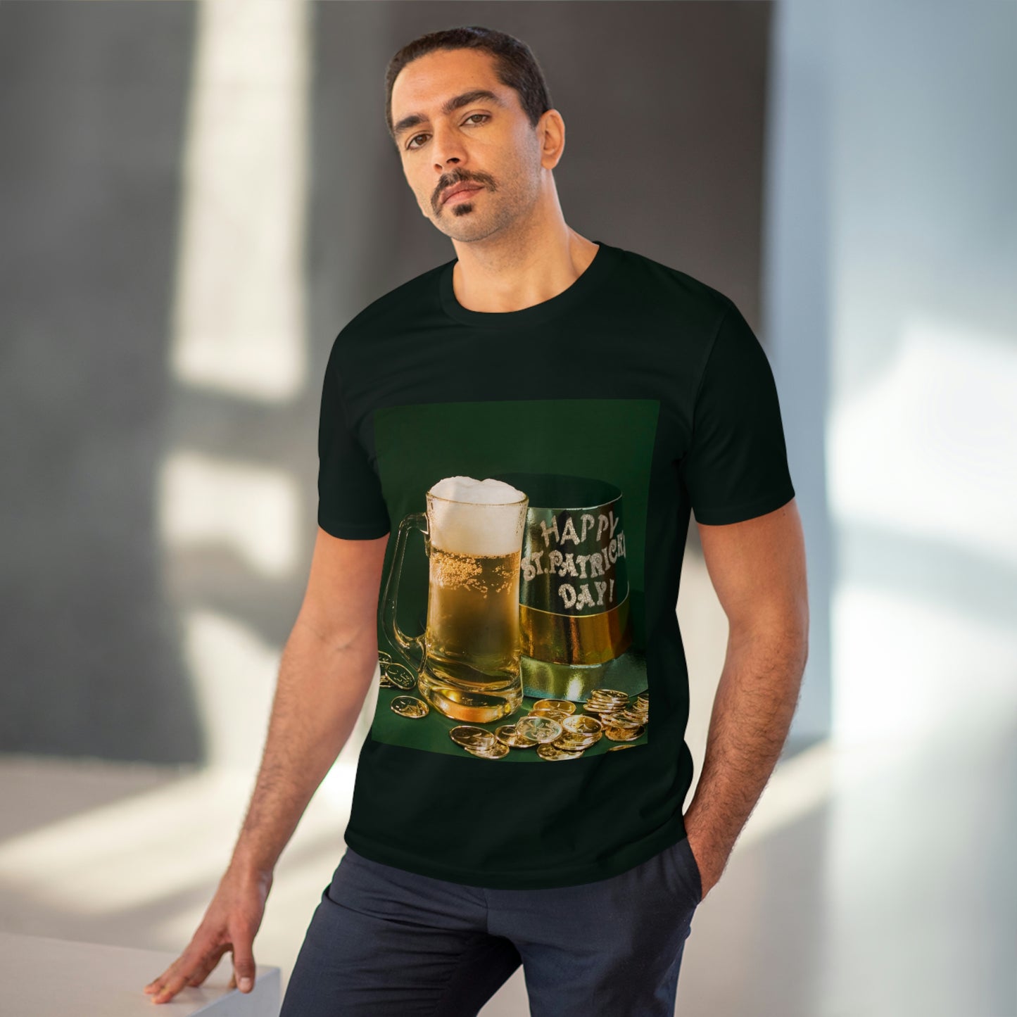 St Patrick's Beer Organic Creator T-shirt - Unisex