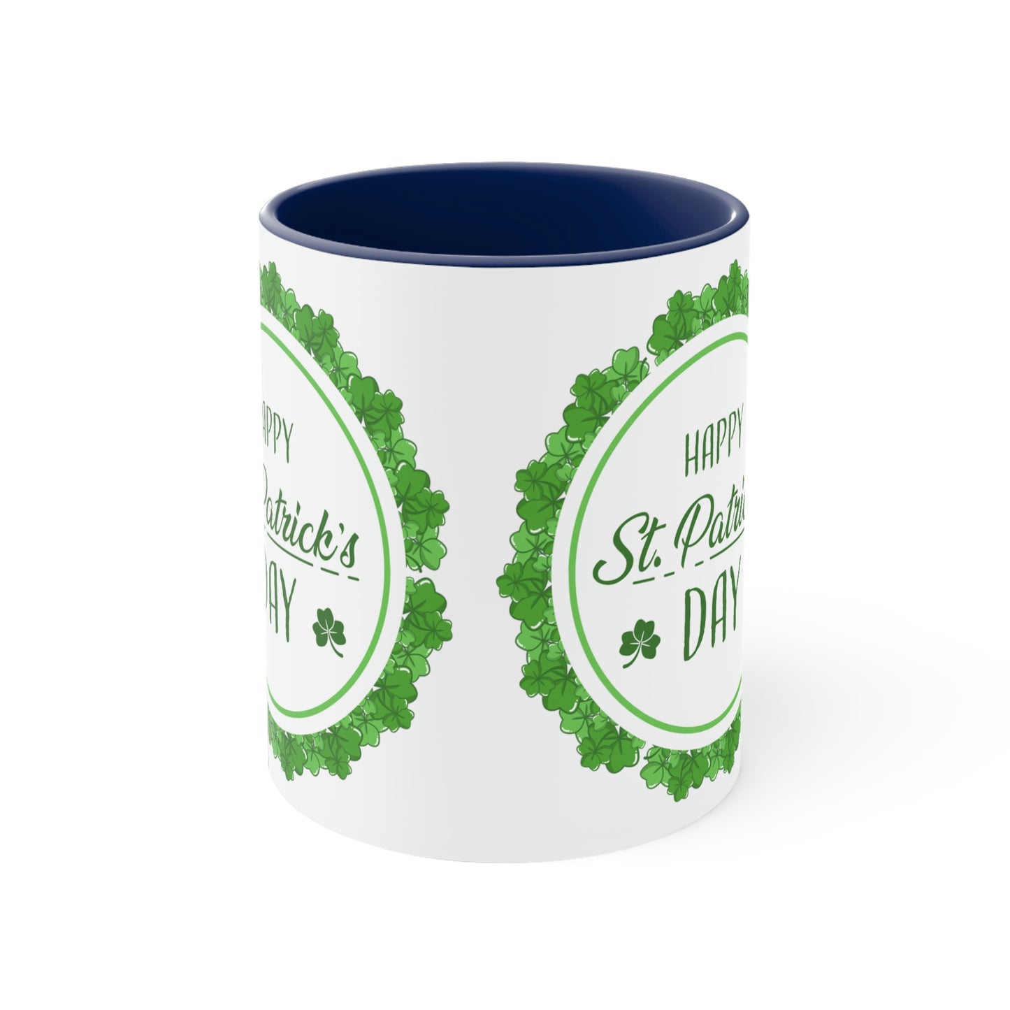 Happy St Patrick's Day Accent Coffee Mug, 11oz