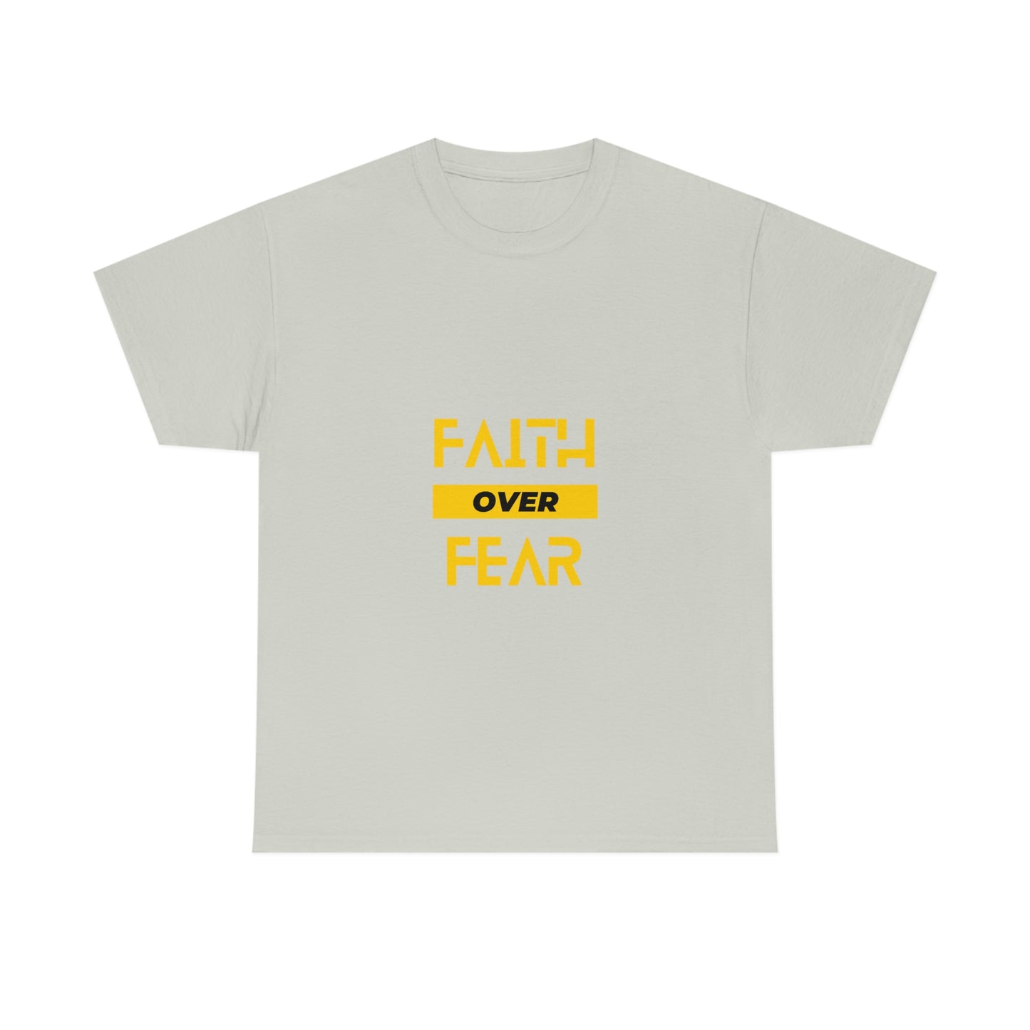 Faith Over Fear Unisex Heavy Cotton Tee