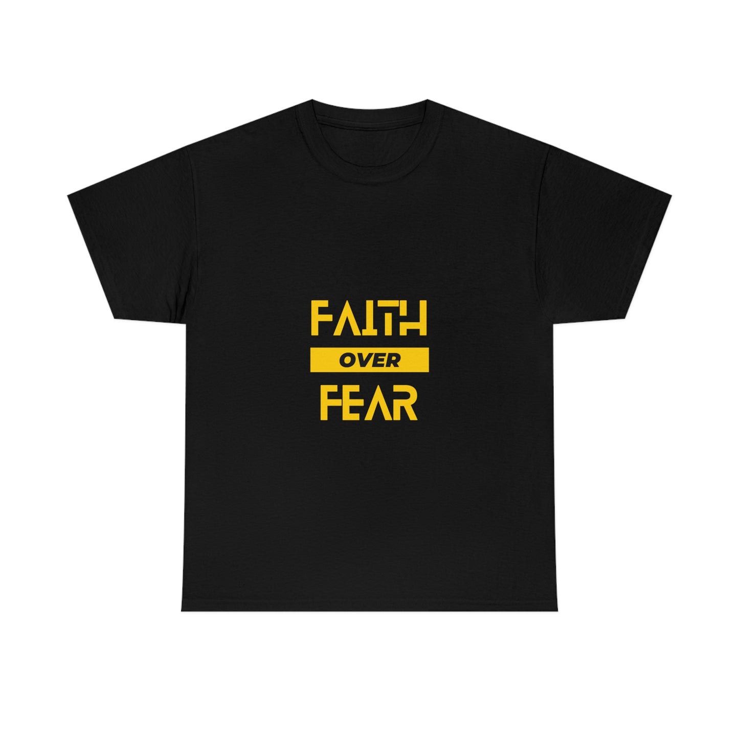 Faith Over Fear Unisex Heavy Cotton Tee