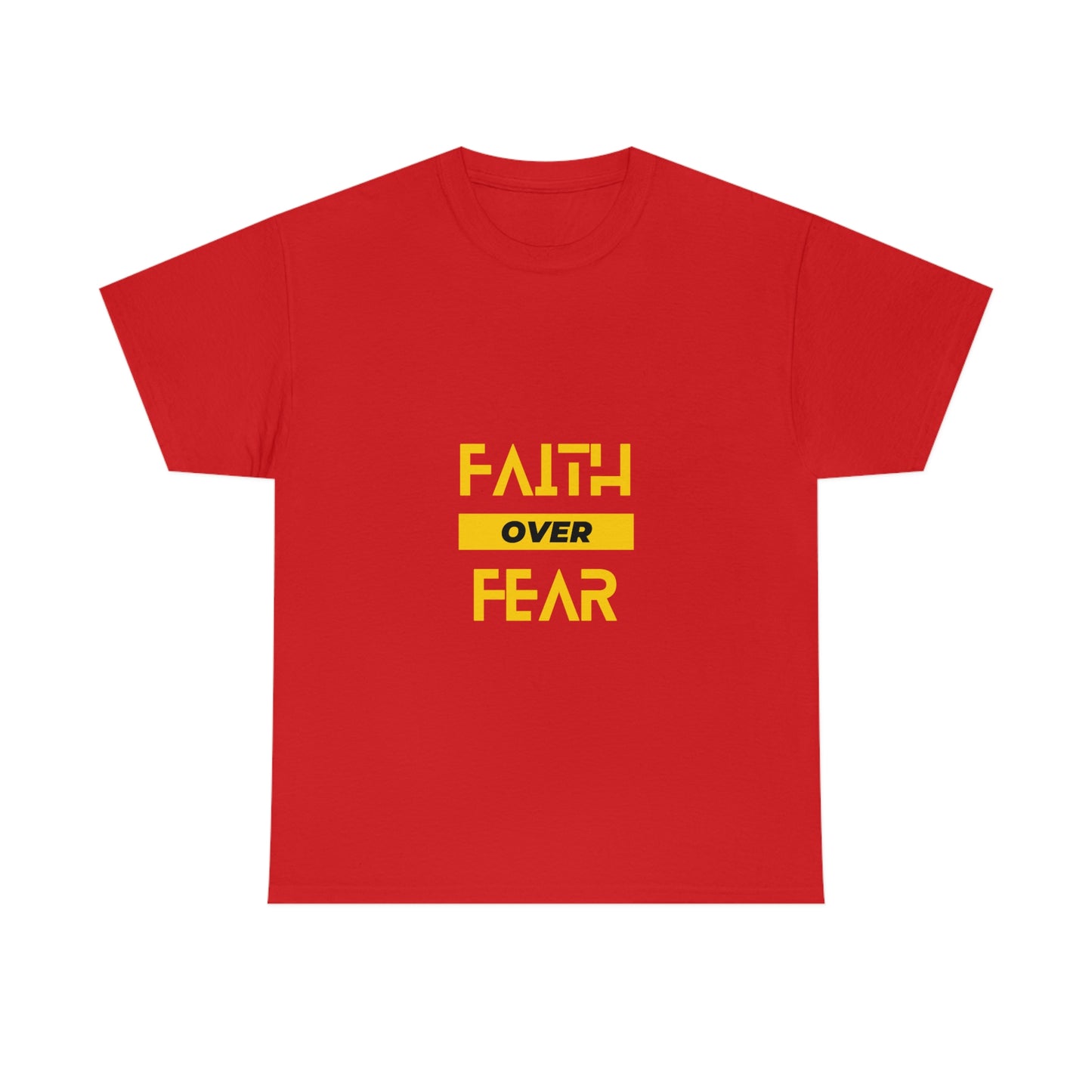 Faith Over Fear Unisex Heavy Cotton Tee