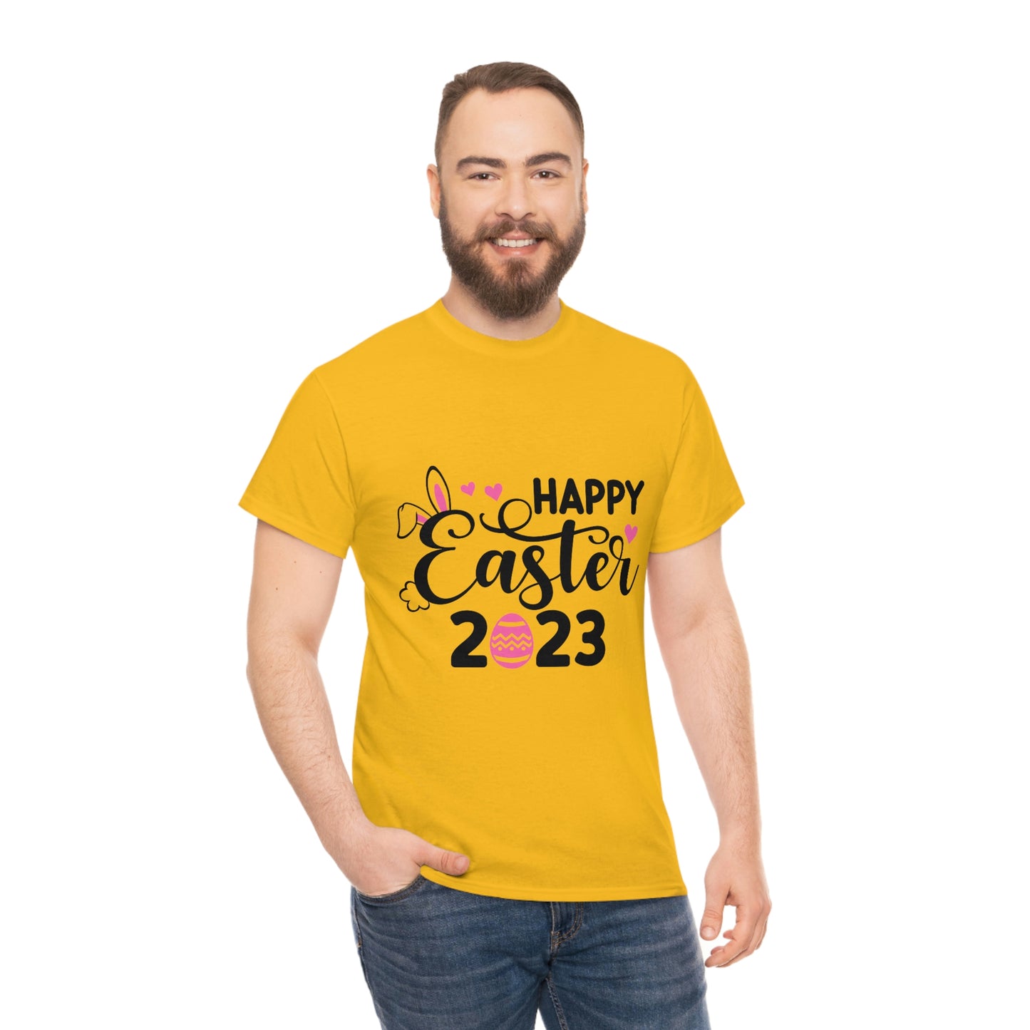 Happy Easter 2023 Unisex Heavy Cotton Tee
