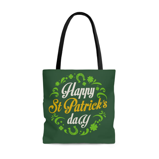 St Patrick's Day AOP Tote Bag
