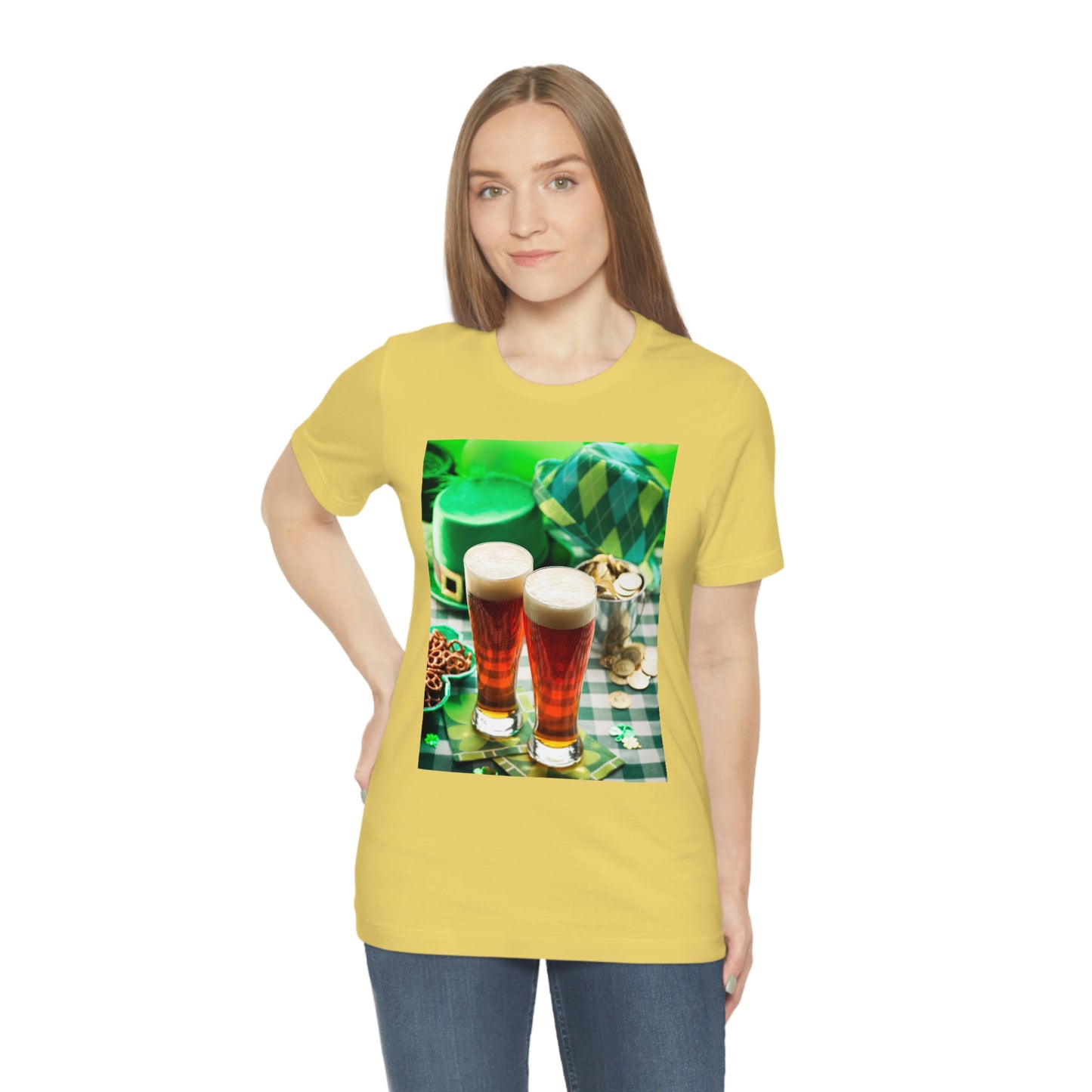 St Patrick's Black Unisex Jersey Short Sleeve Tee