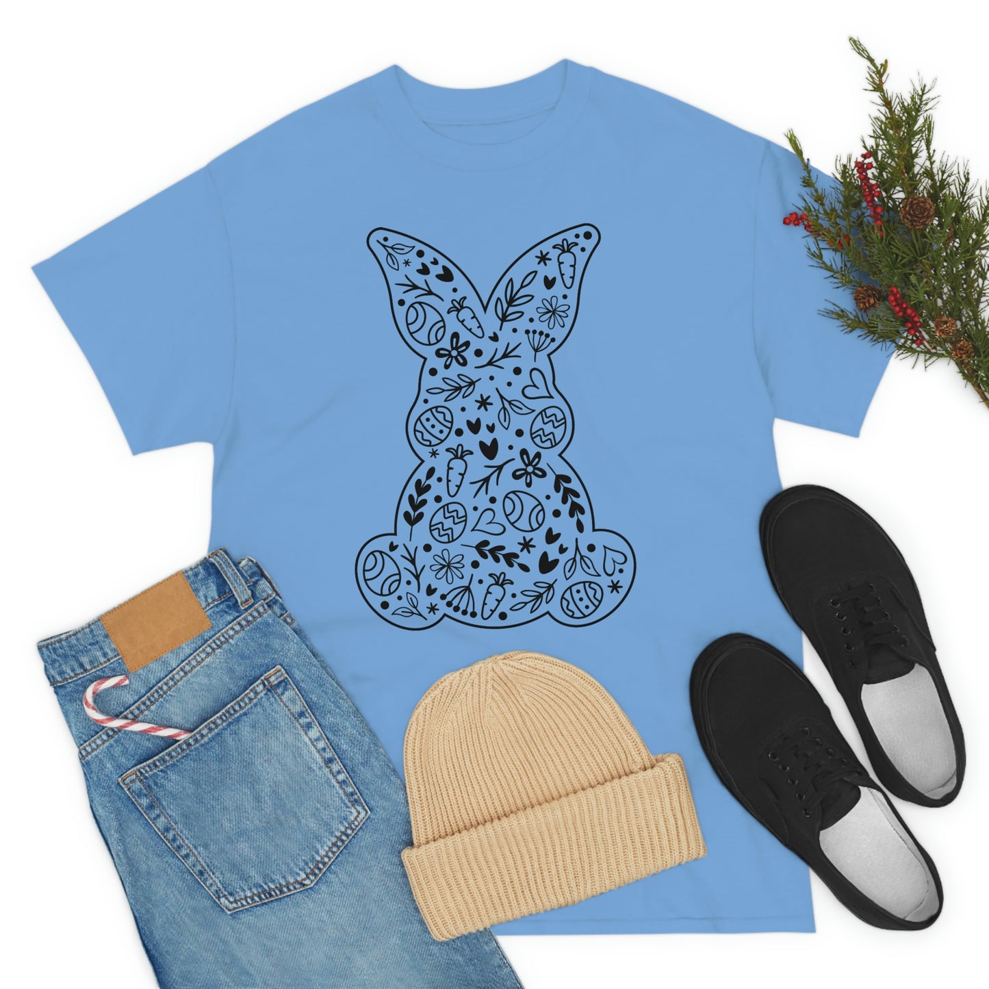 Easter Bunny Unisex Heavy Cotton Tee