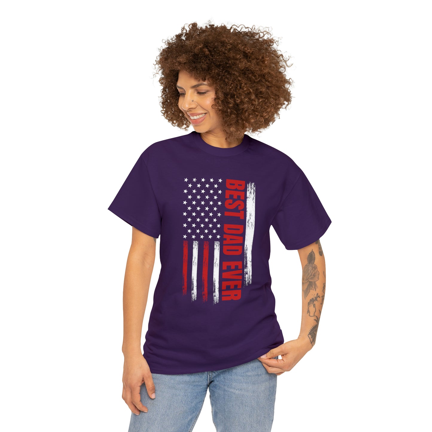 Best Dad Ever Unisex Heavy Cotton Tee