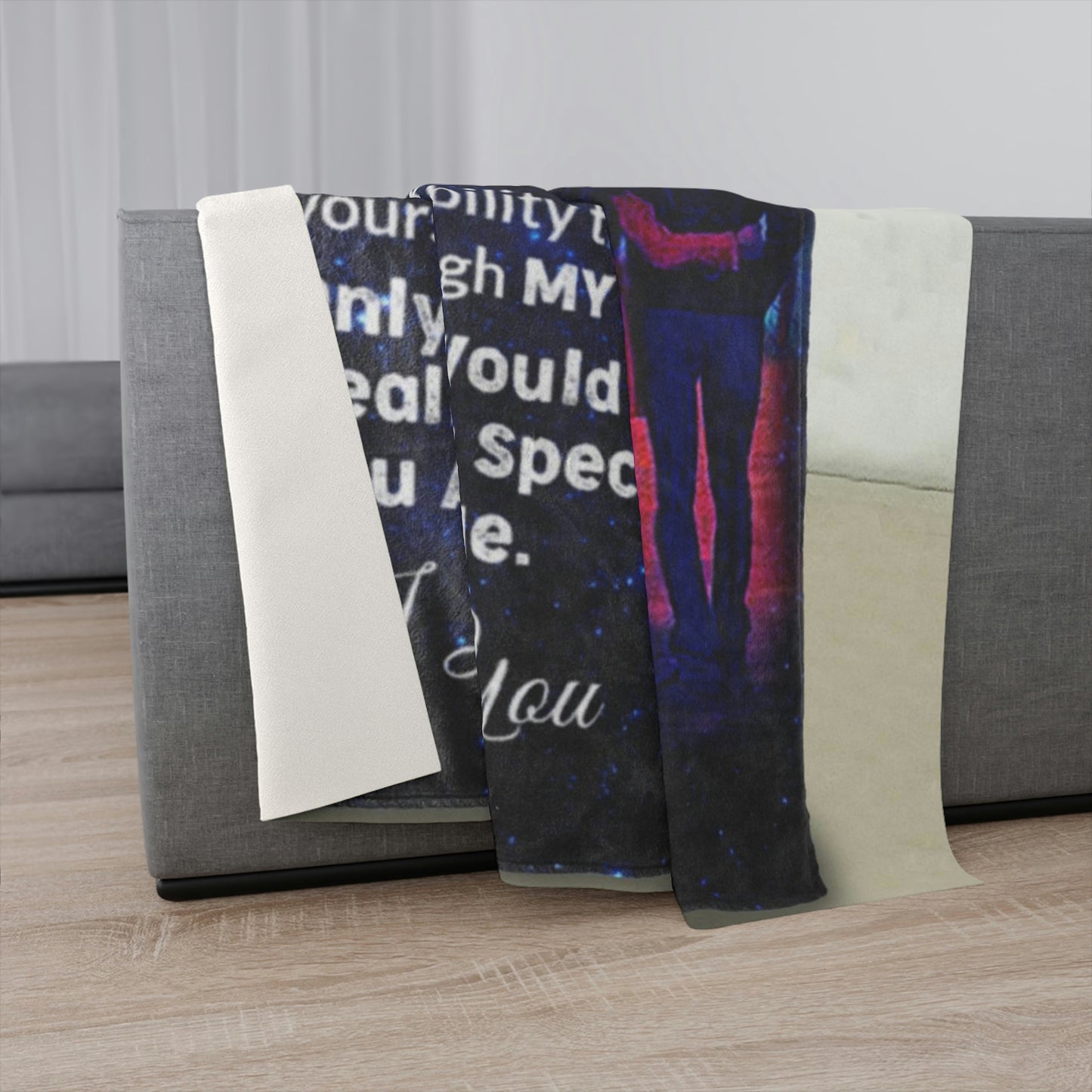 To My Future Wife Personalized Sherpa Blanket 50" x 60"
