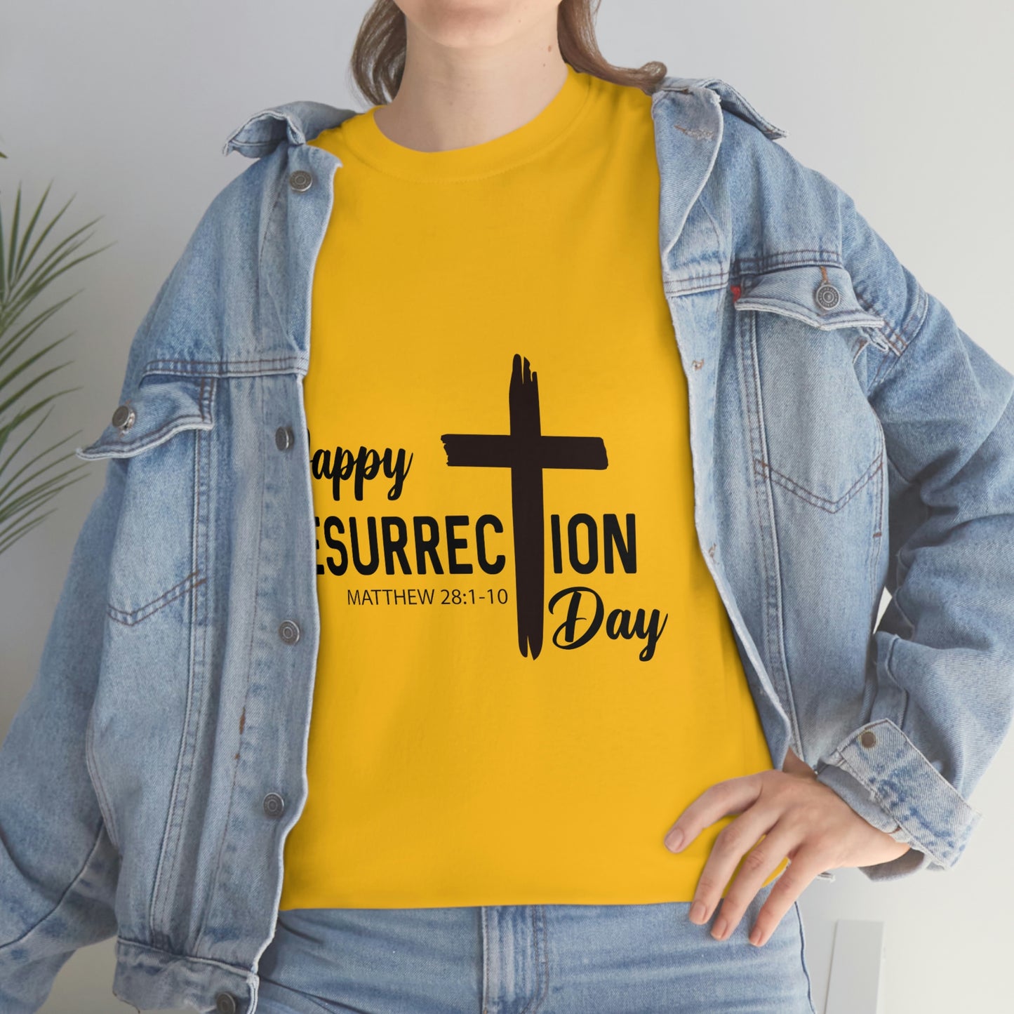 Happy Resurrection Day Unisex Heavy Cotton Tee