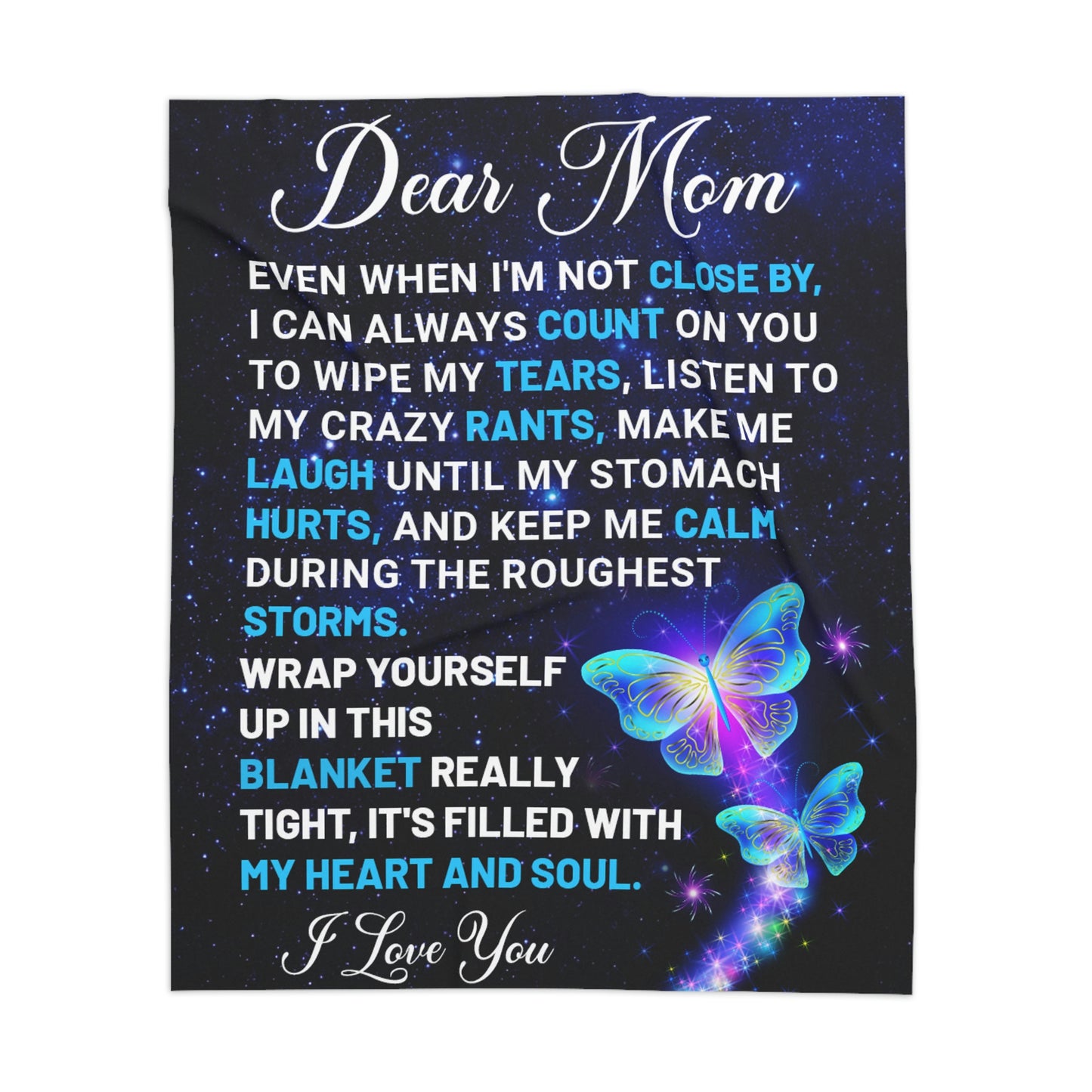 The Perfect Mother's Day Personalized Sherpa Blanket