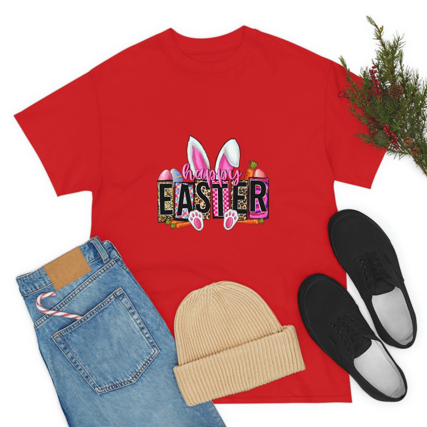 Easter Bunny Unisex Heavy Cotton Tee