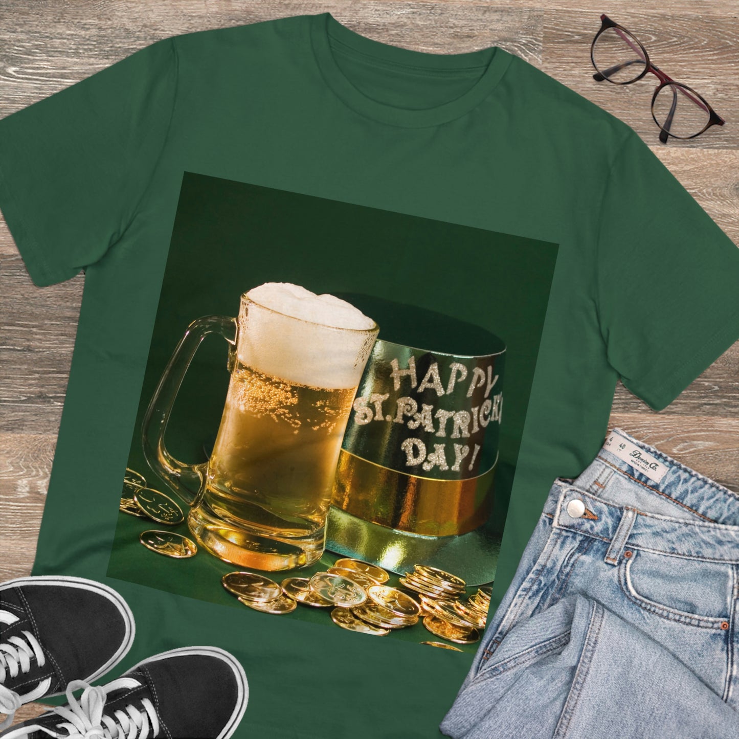 St Patrick's Beer Organic Creator T-shirt - Unisex