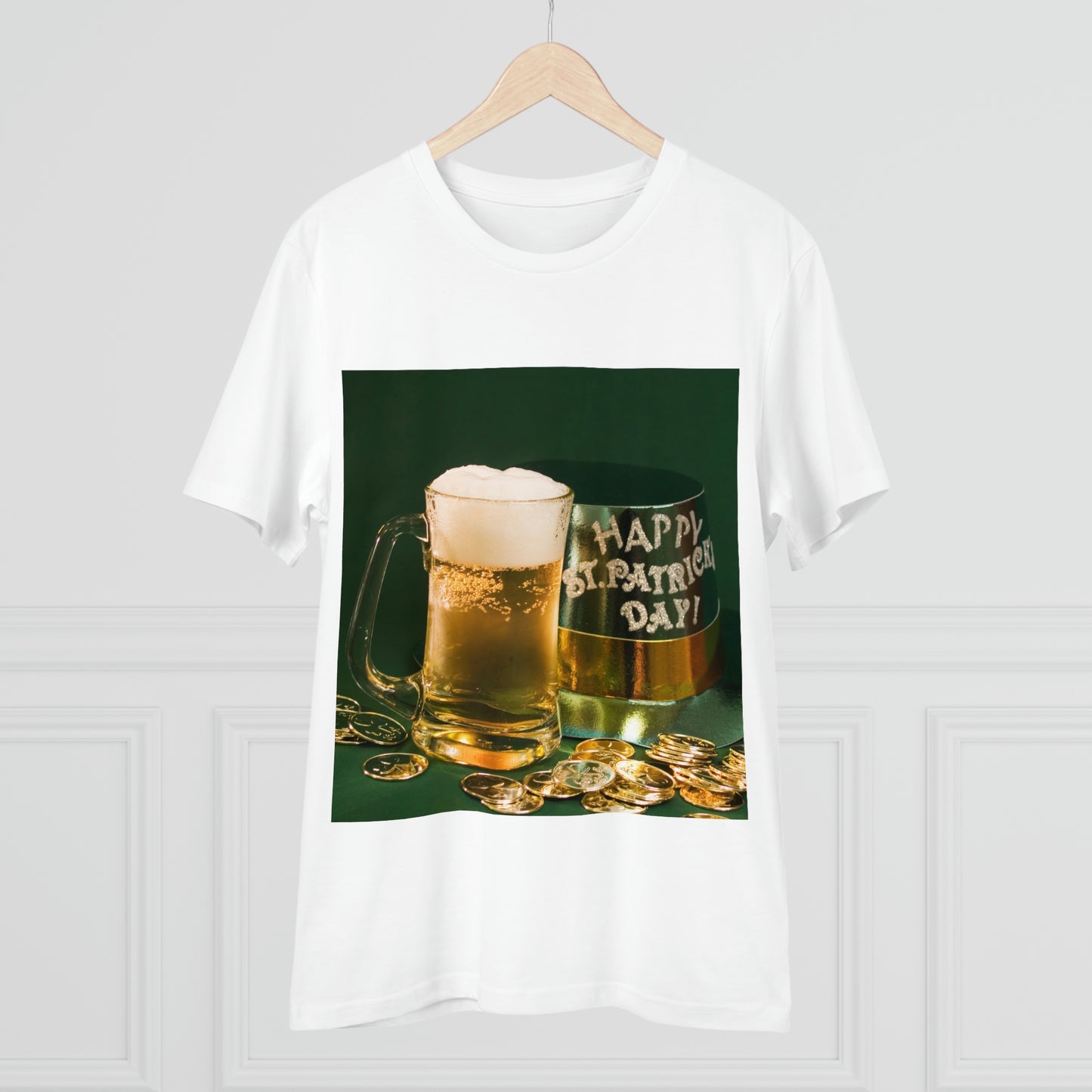 St Patrick's Beer Organic Creator T-shirt - Unisex