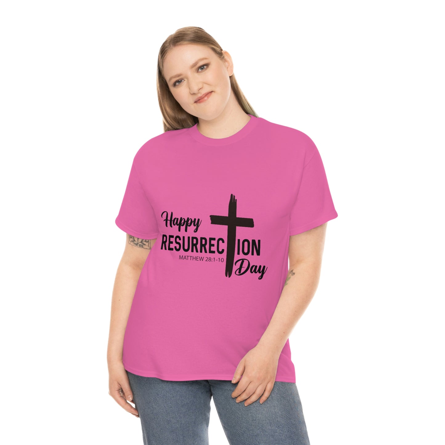 Happy Resurrection Day Unisex Heavy Cotton Tee