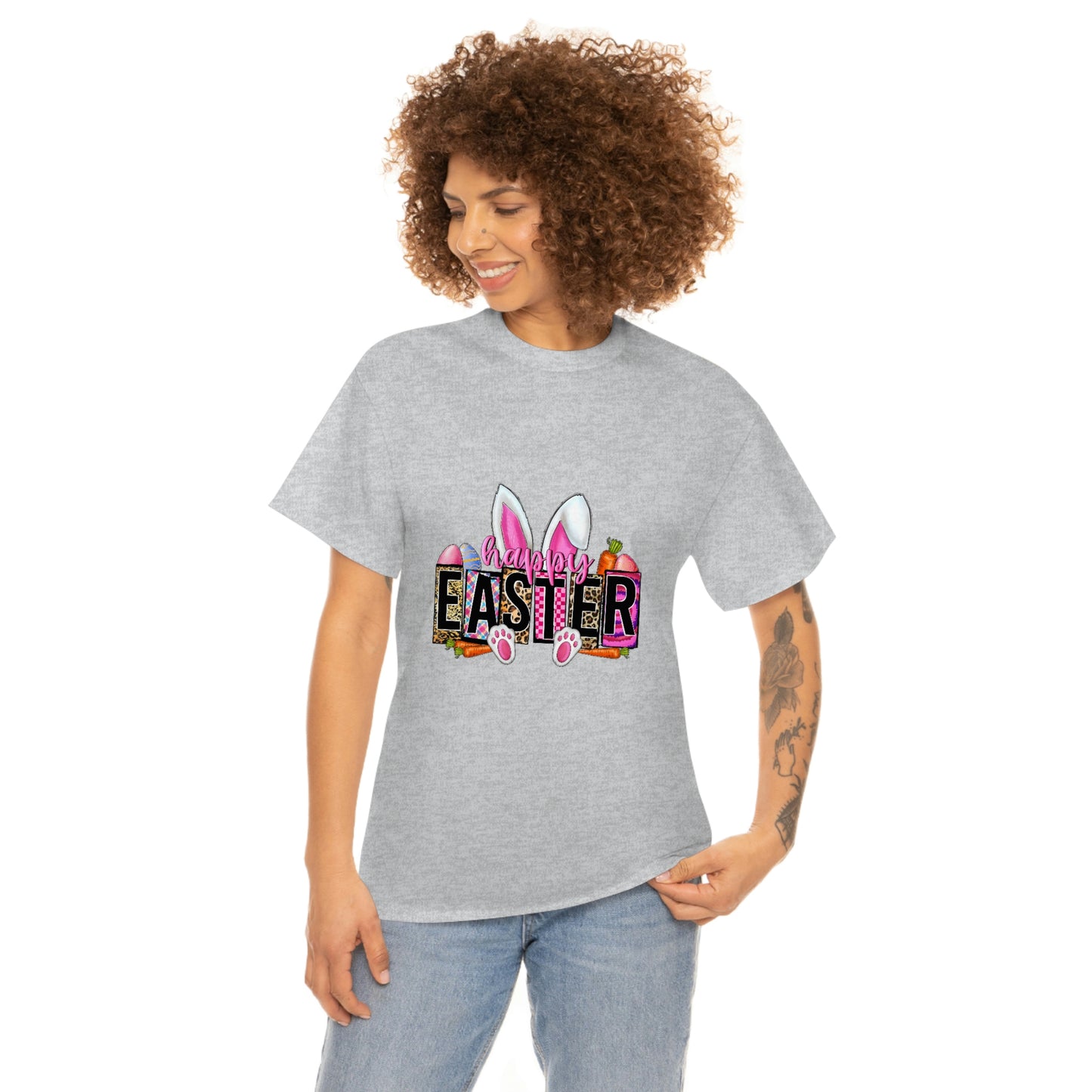 Easter Bunny Unisex Heavy Cotton Tee