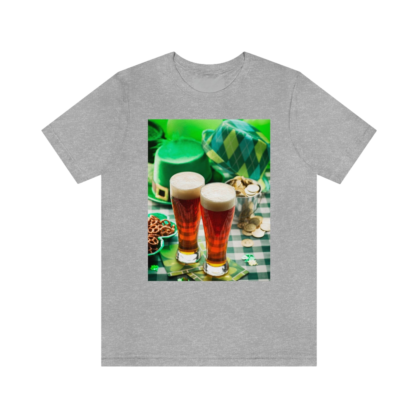 St Patrick's Black Unisex Jersey Short Sleeve Tee