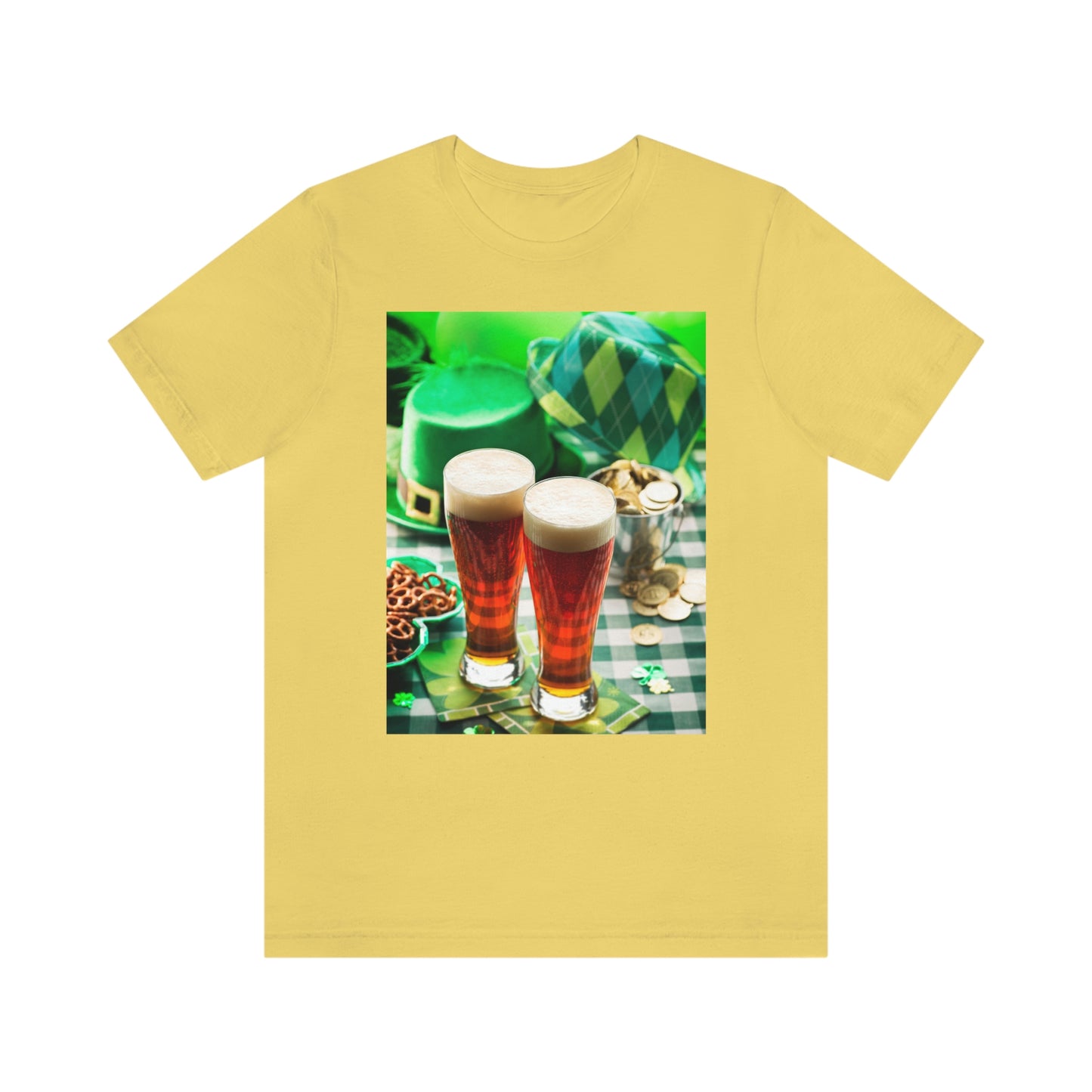 St Patrick's Black Unisex Jersey Short Sleeve Tee