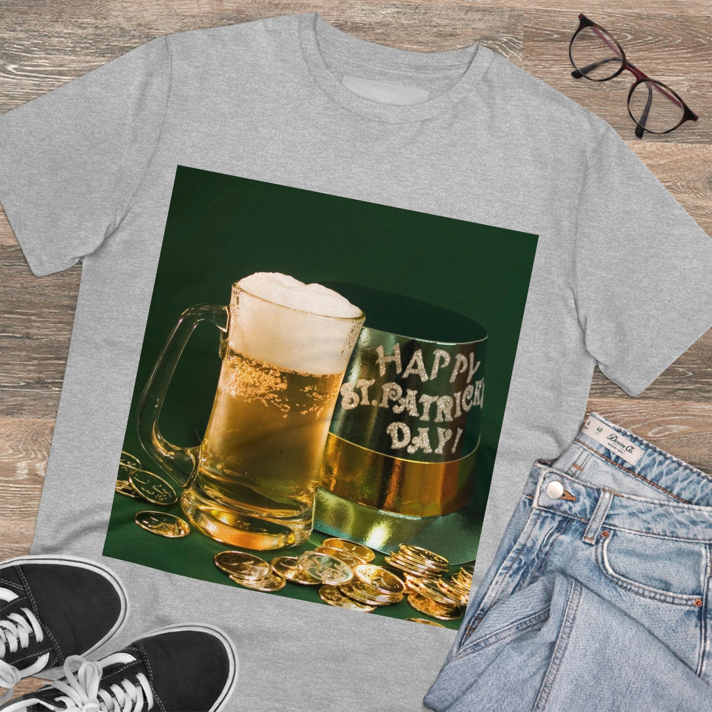 St Patrick's Beer Organic Creator T-shirt - Unisex