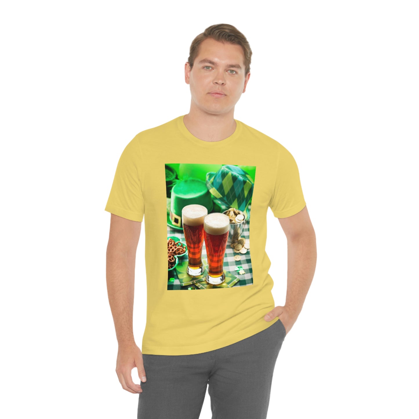 St Patrick's Black Unisex Jersey Short Sleeve Tee
