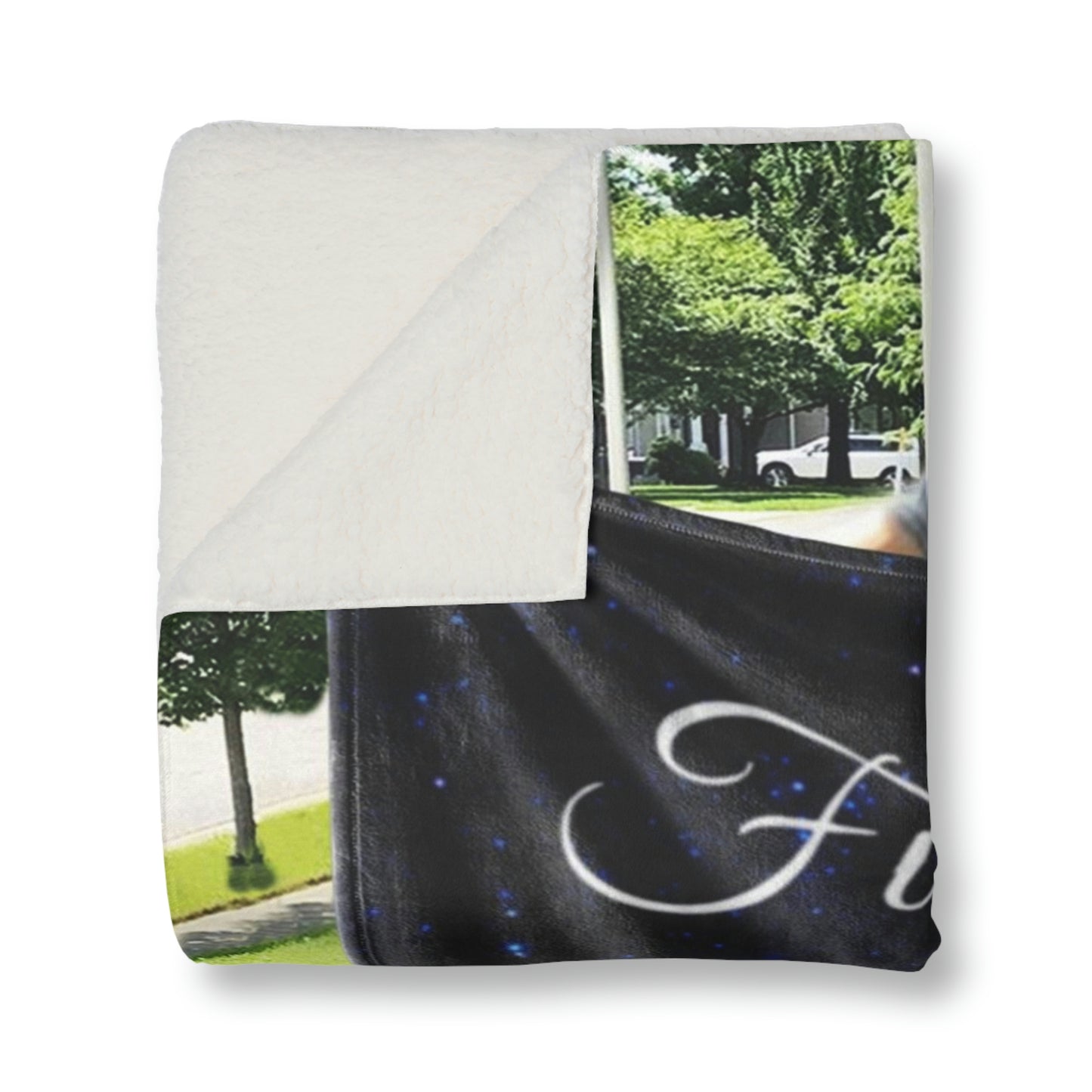 To My Future Wife Personalized Sherpa Blanket 50" x 60"