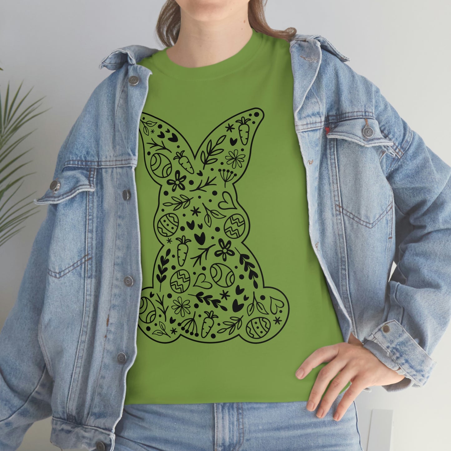 Easter Bunny Unisex Heavy Cotton Tee