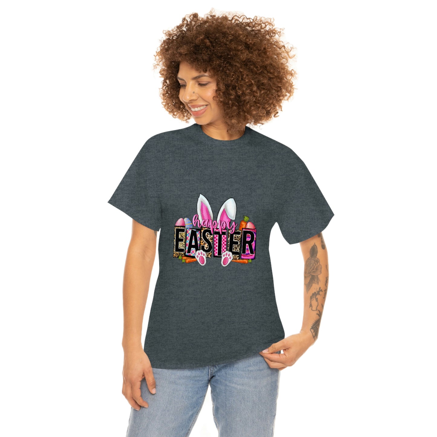 Easter Bunny Unisex Heavy Cotton Tee