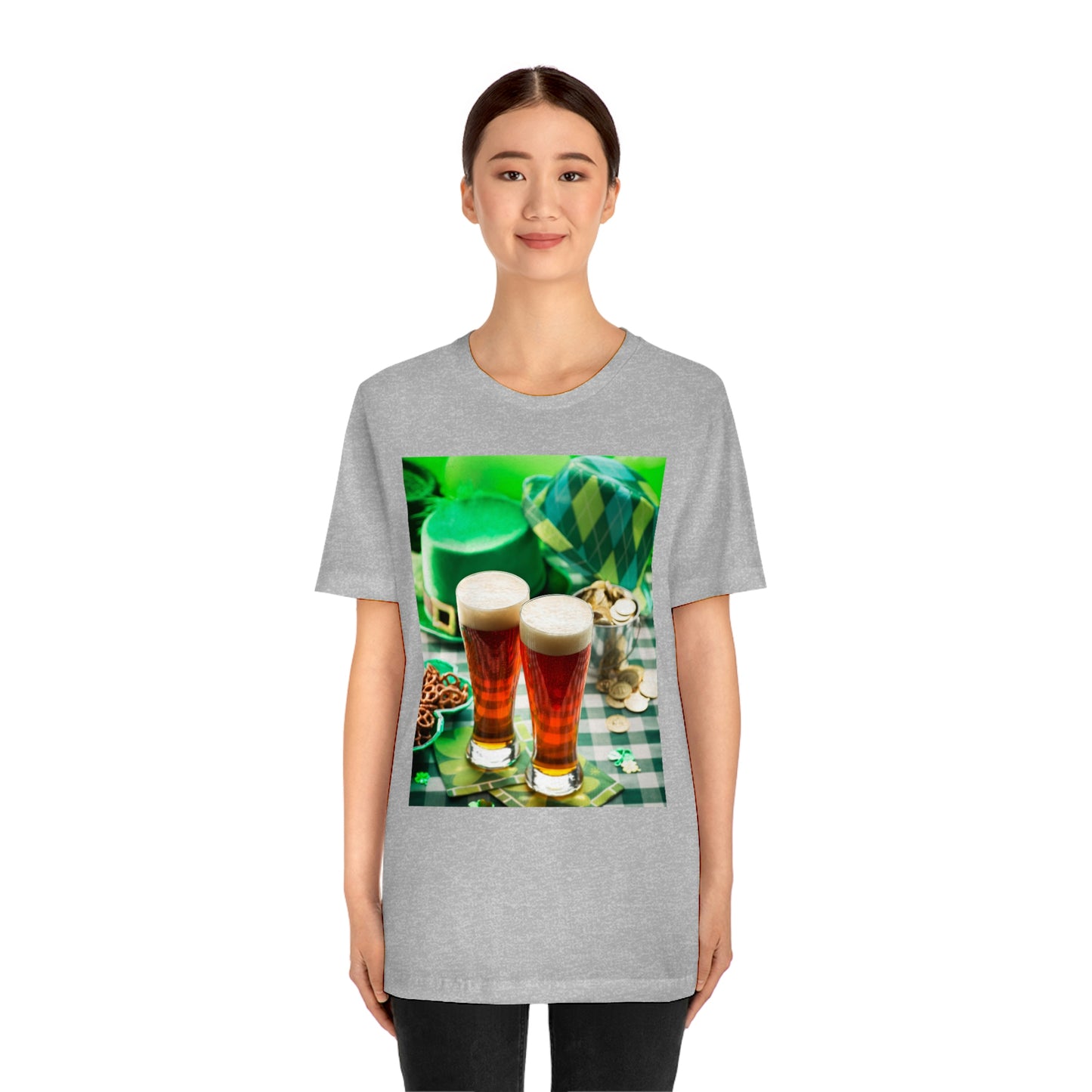St Patrick's Black Unisex Jersey Short Sleeve Tee