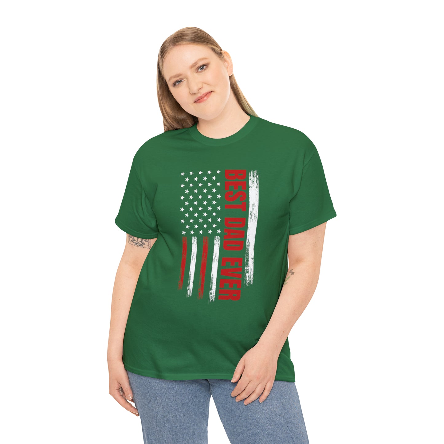 Best Dad Ever Unisex Heavy Cotton Tee