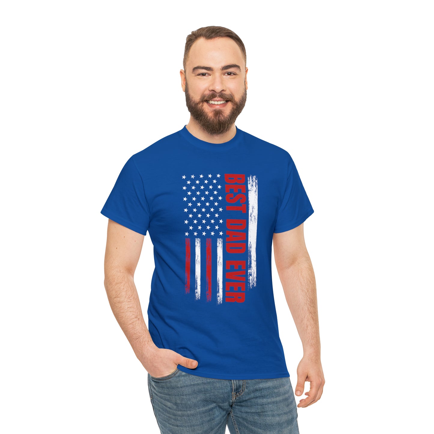 Best Dad Ever Unisex Heavy Cotton Tee