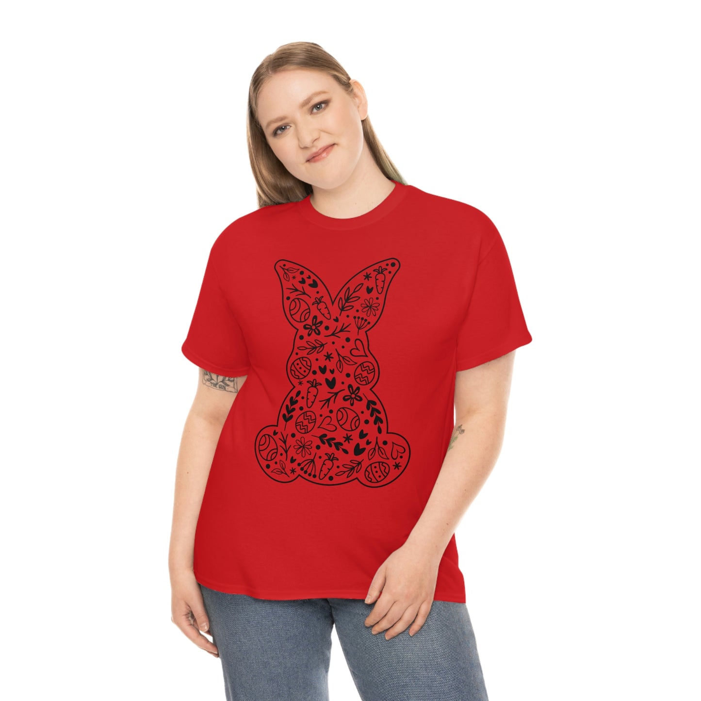 Easter Bunny Unisex Heavy Cotton Tee