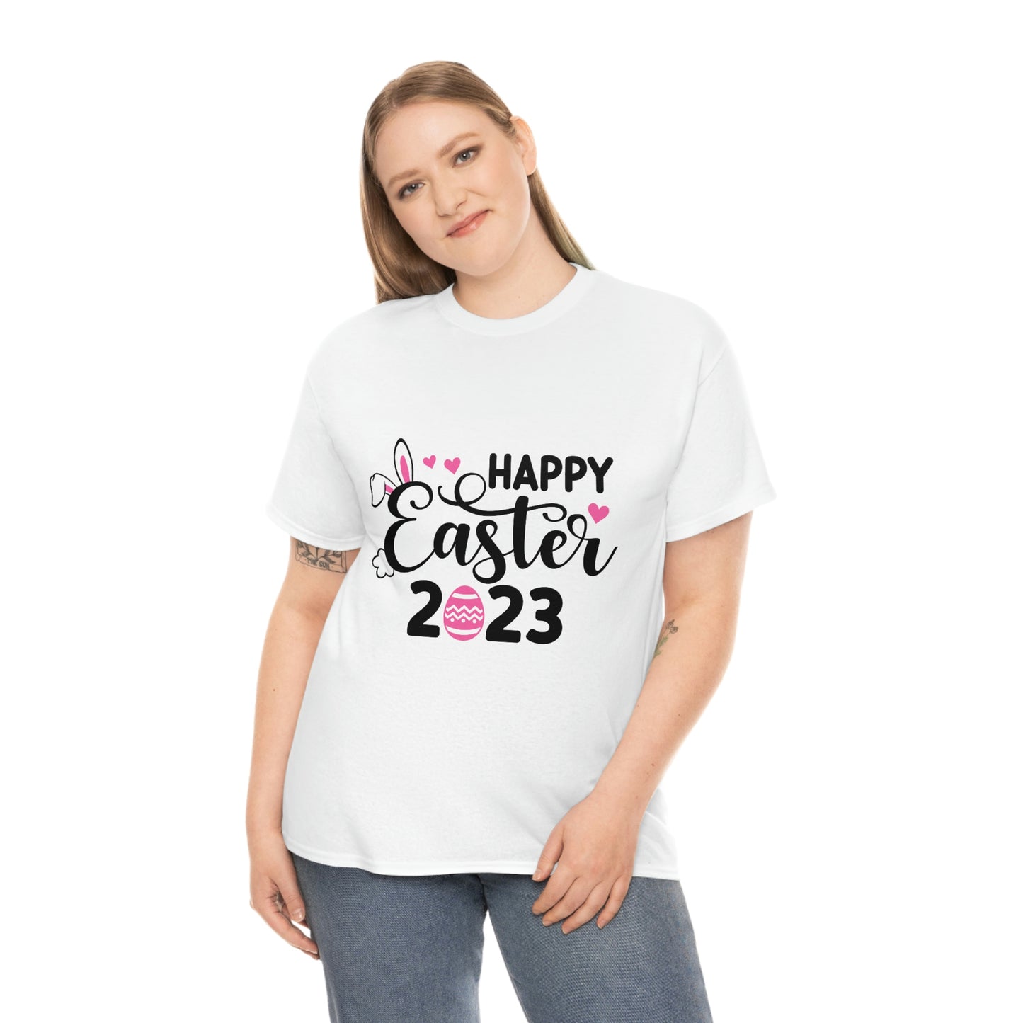 Happy Easter 2023 Unisex Heavy Cotton Tee