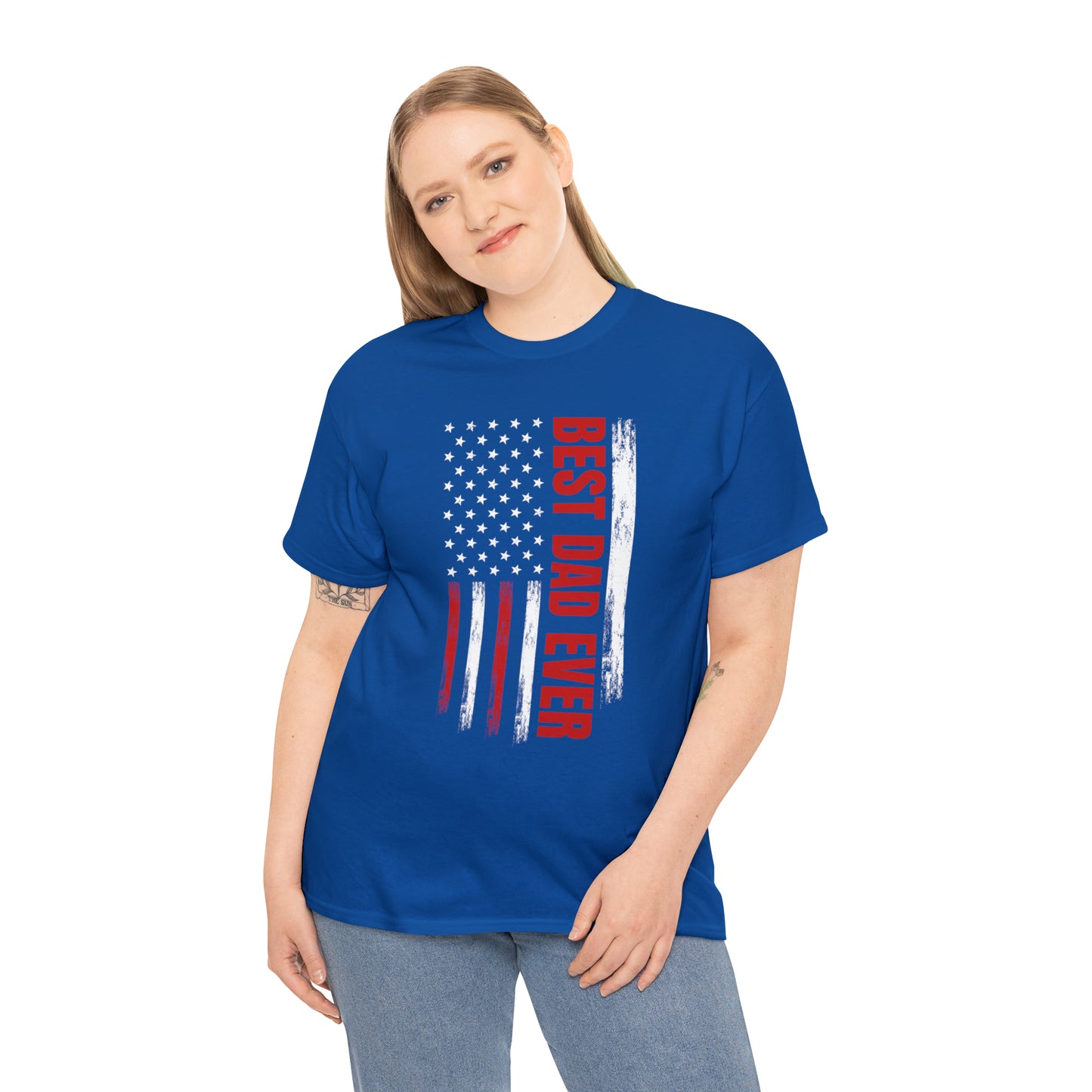 Best Dad Ever Unisex Heavy Cotton Tee