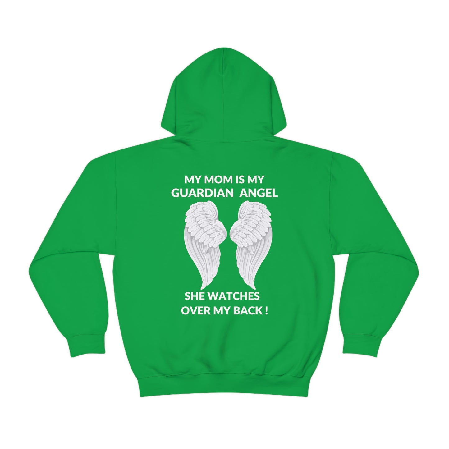 My Mom Is My Guardian Angel Unisex Heavy Blend™ Hooded Sweatshirt