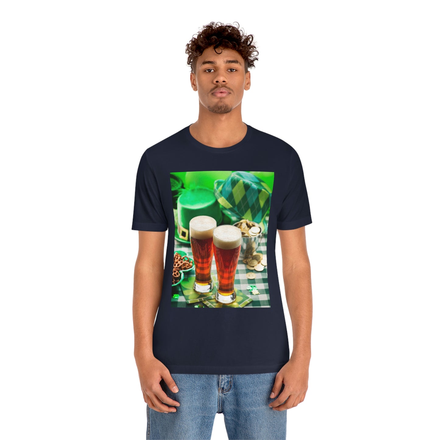 St Patrick's Black Unisex Jersey Short Sleeve Tee