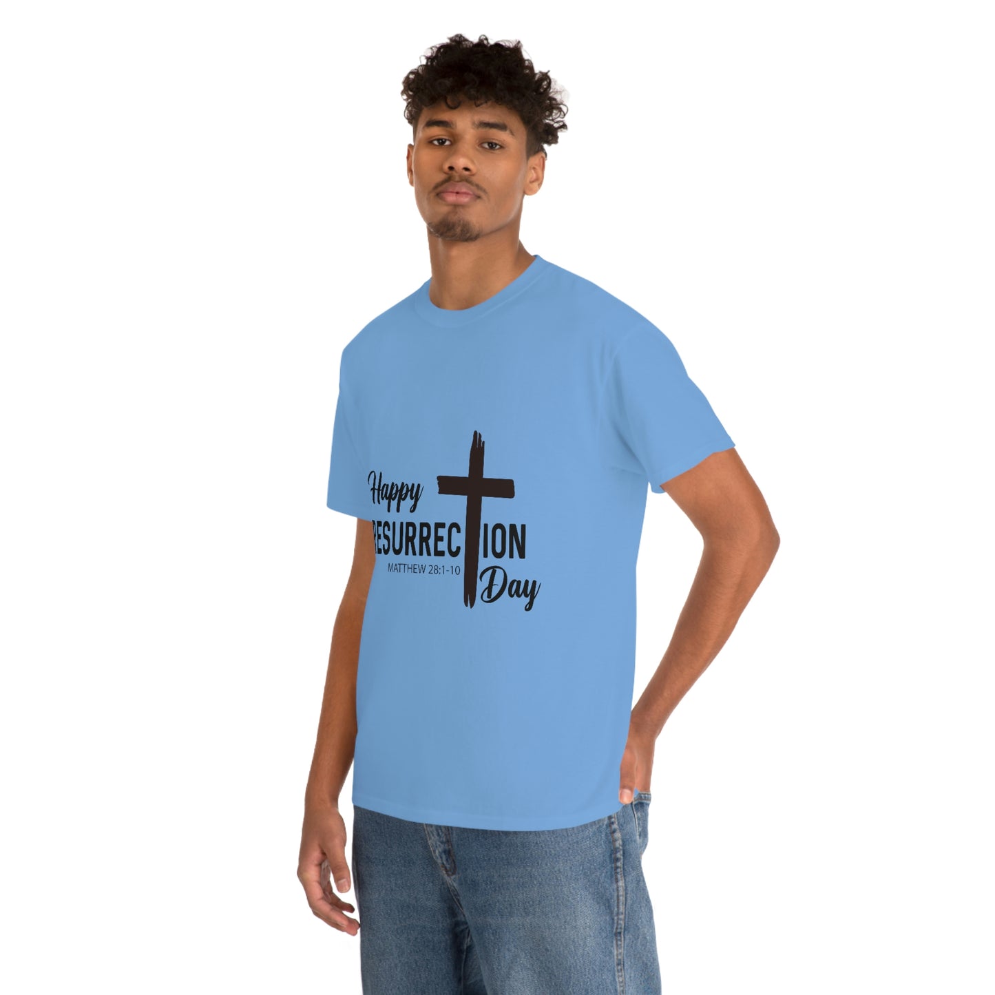Happy Resurrection Day Unisex Heavy Cotton Tee