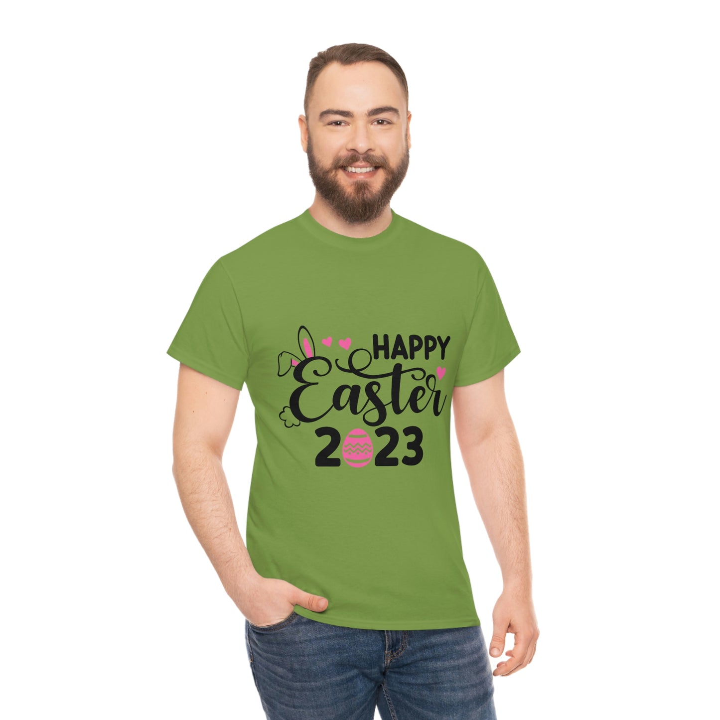Happy Easter 2023 Unisex Heavy Cotton Tee