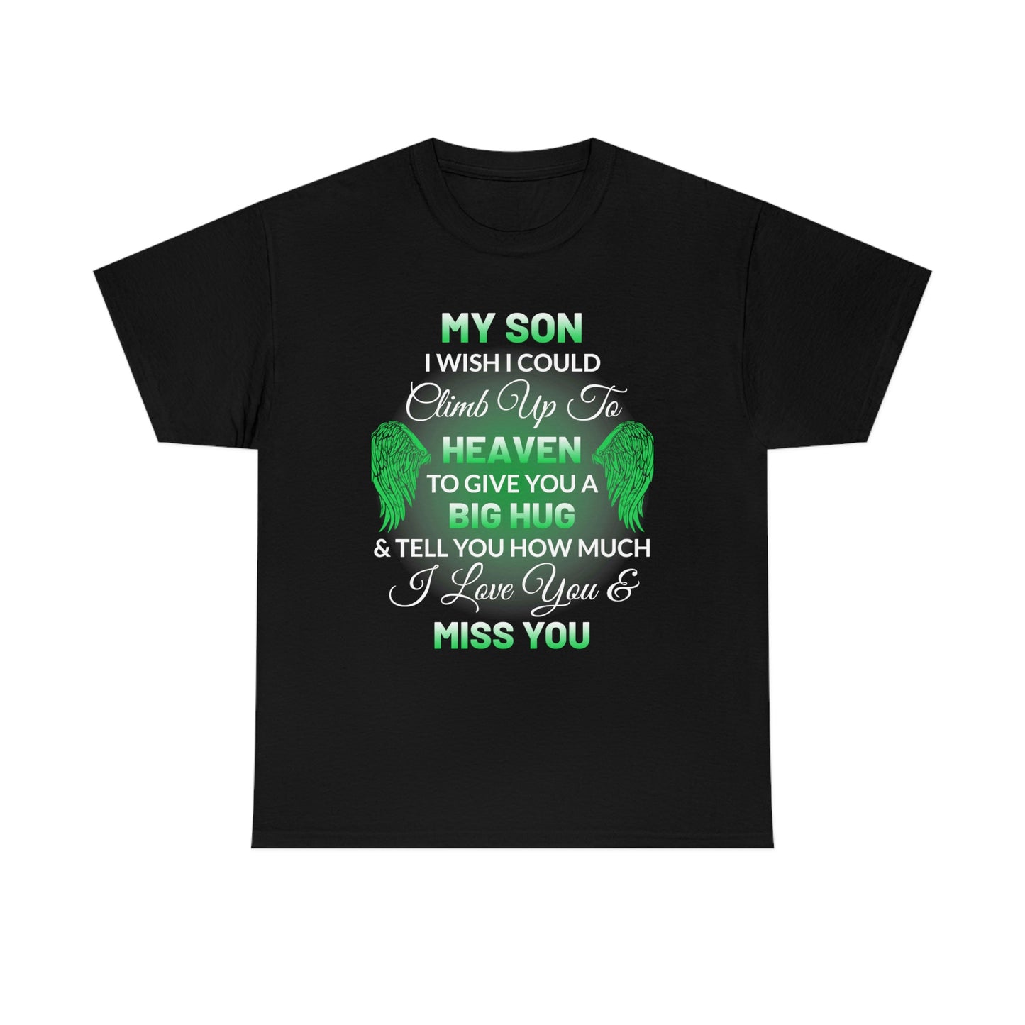 My Son I Miss You Unisex Heavy Cotton Tee