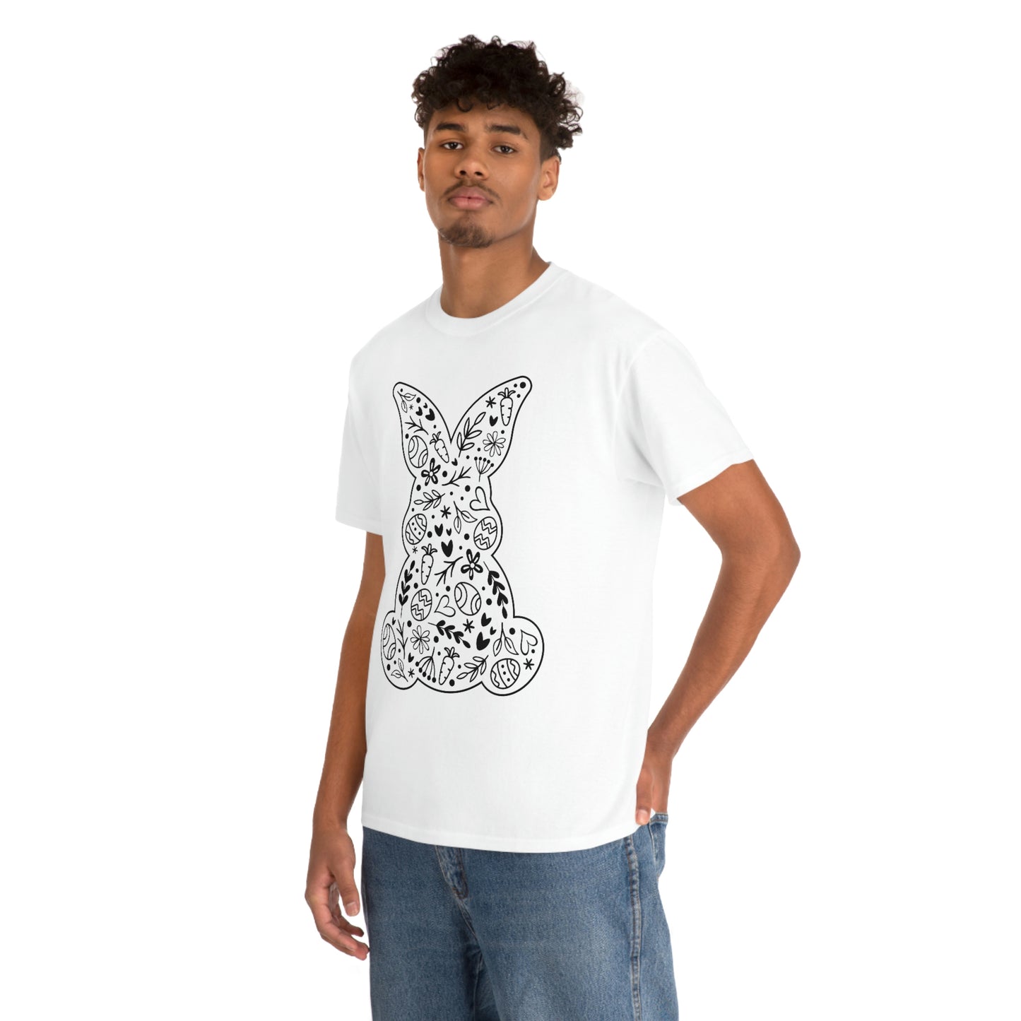 Easter Bunny Unisex Heavy Cotton Tee