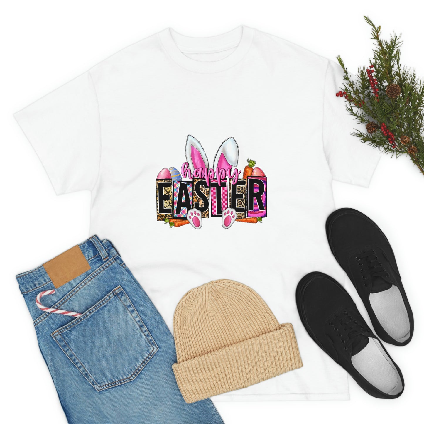Easter Bunny Unisex Heavy Cotton Tee