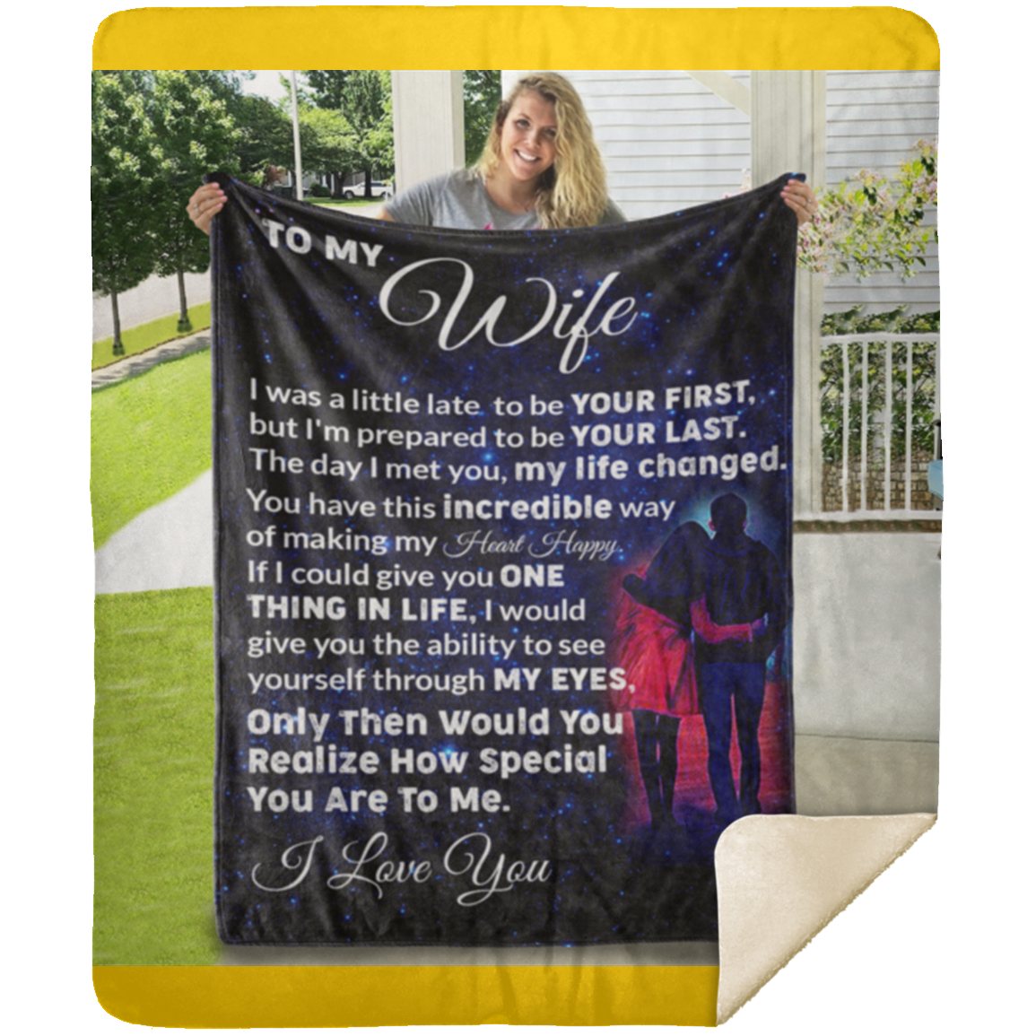 MSHM Premium Mink Sherpa Blanket 50x60