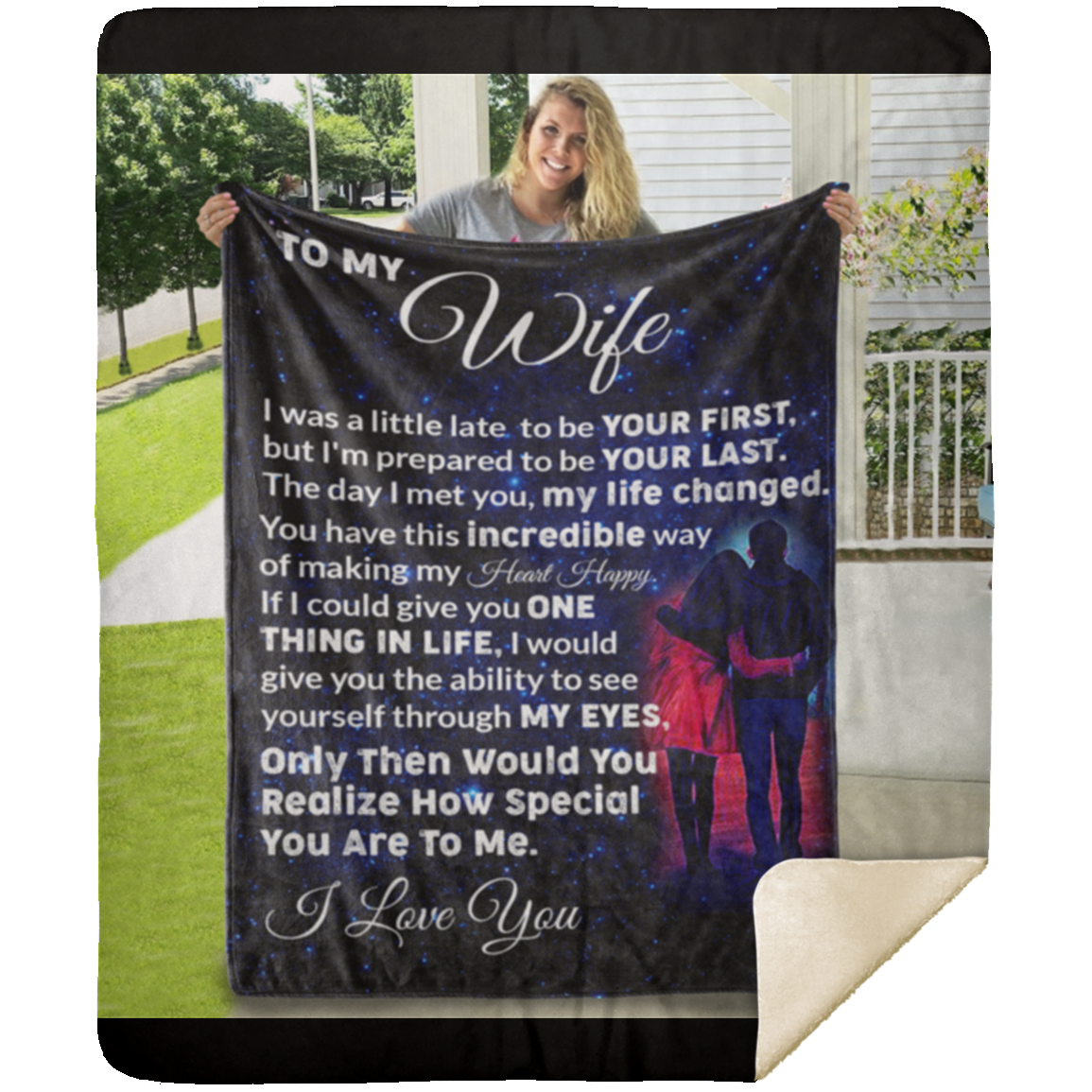 MSHM Premium Mink Sherpa Blanket 50x60