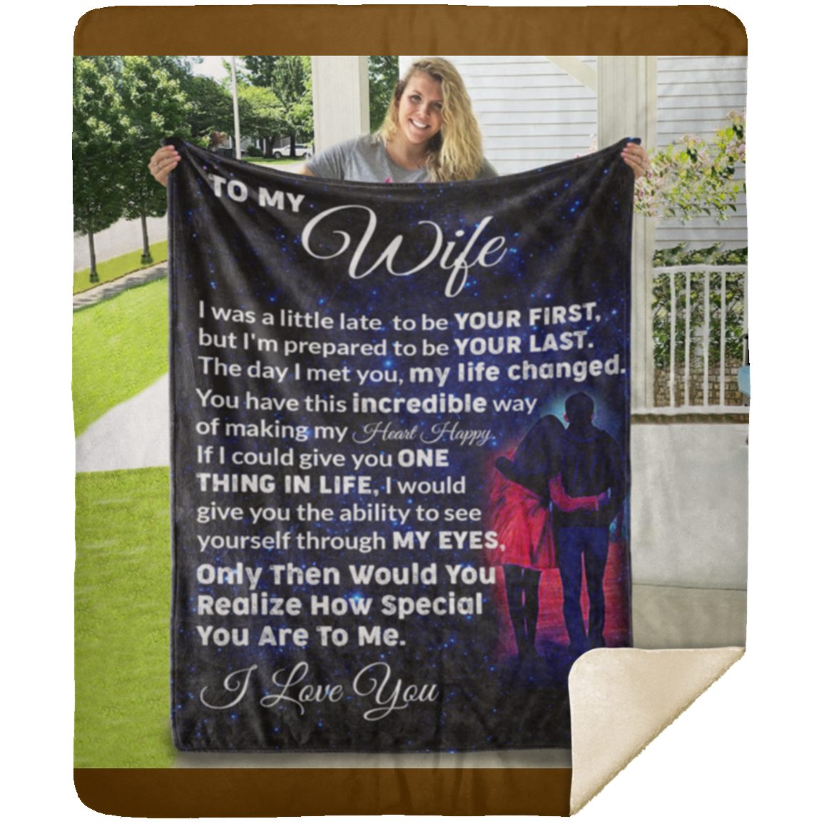 MSHM Premium Mink Sherpa Blanket 50x60