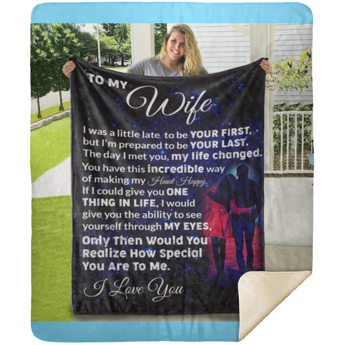 MSHM Premium Mink Sherpa Blanket 50x60