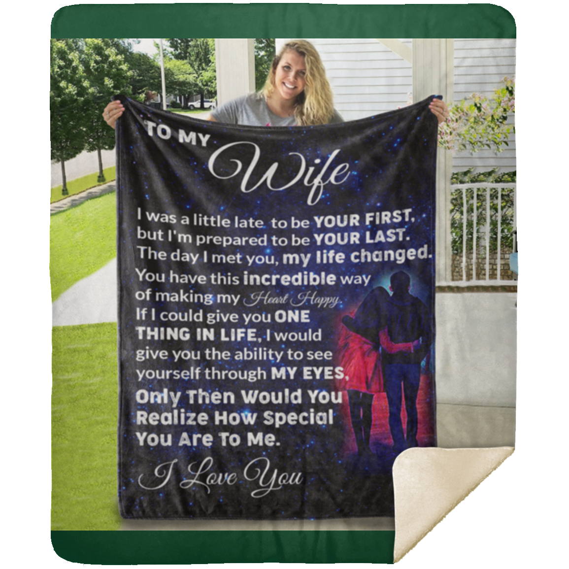 MSHM Premium Mink Sherpa Blanket 50x60