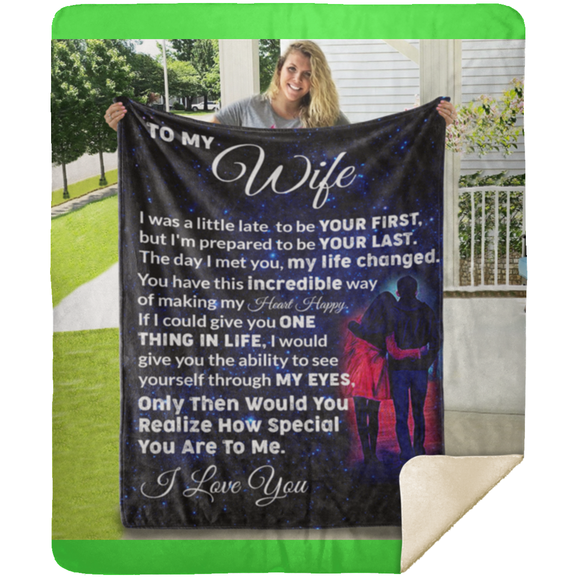 MSHM Premium Mink Sherpa Blanket 50x60