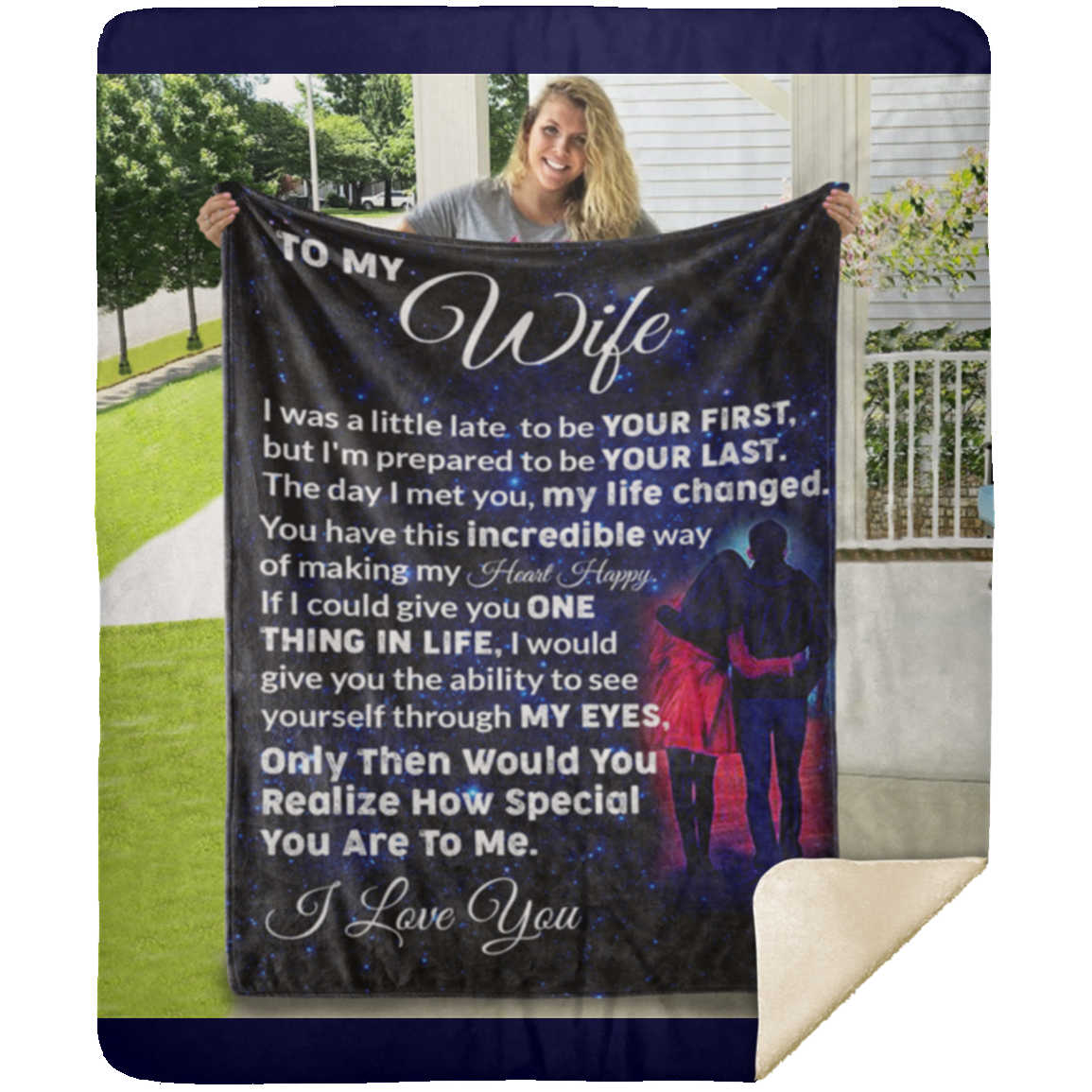 MSHM Premium Mink Sherpa Blanket 50x60