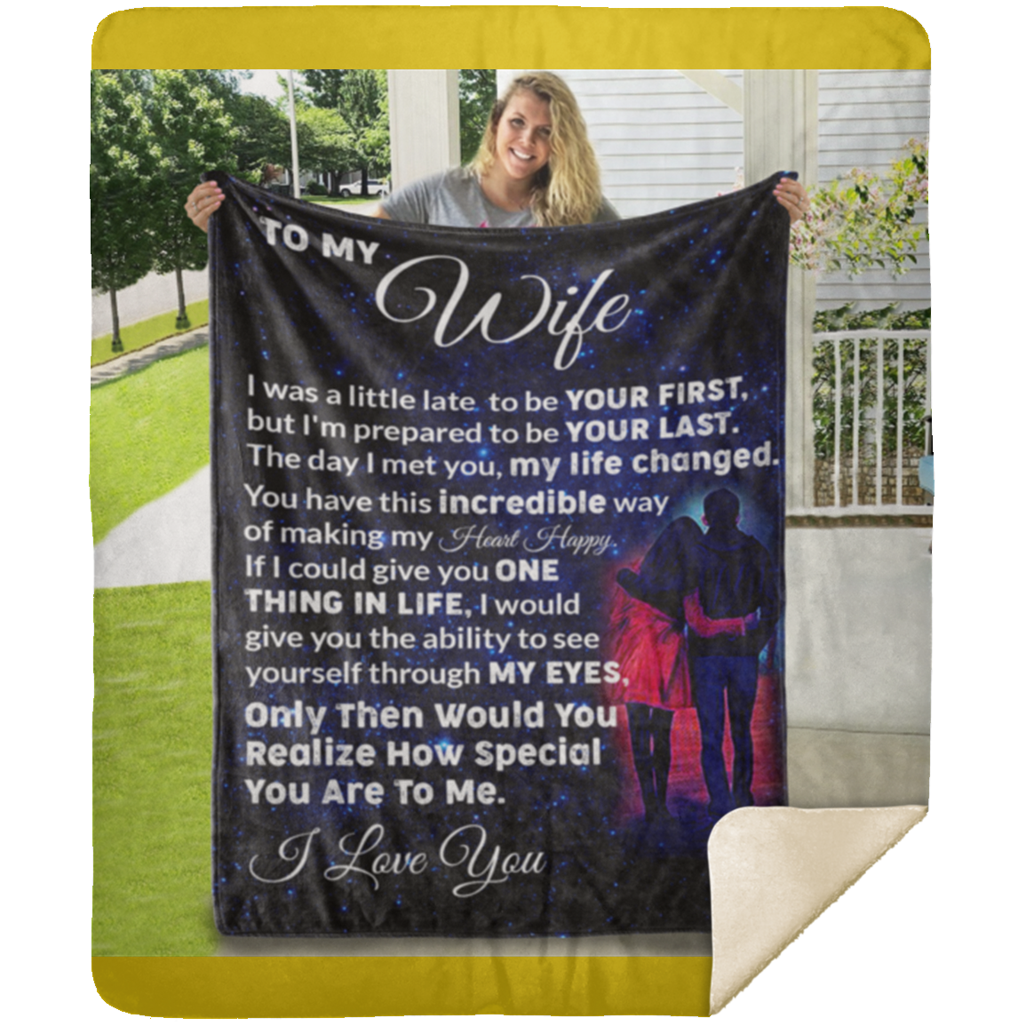 MSHM Premium Mink Sherpa Blanket 50x60