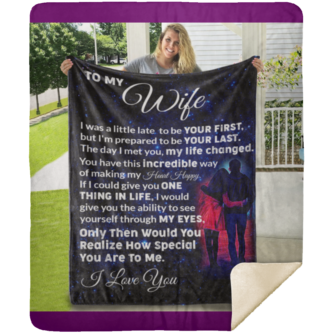 MSHM Premium Mink Sherpa Blanket 50x60