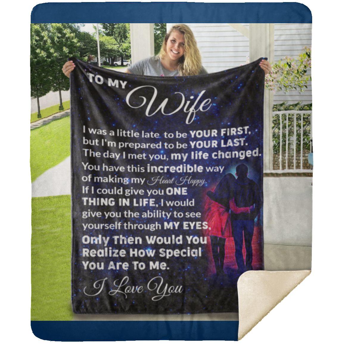 MSHM Premium Mink Sherpa Blanket 50x60